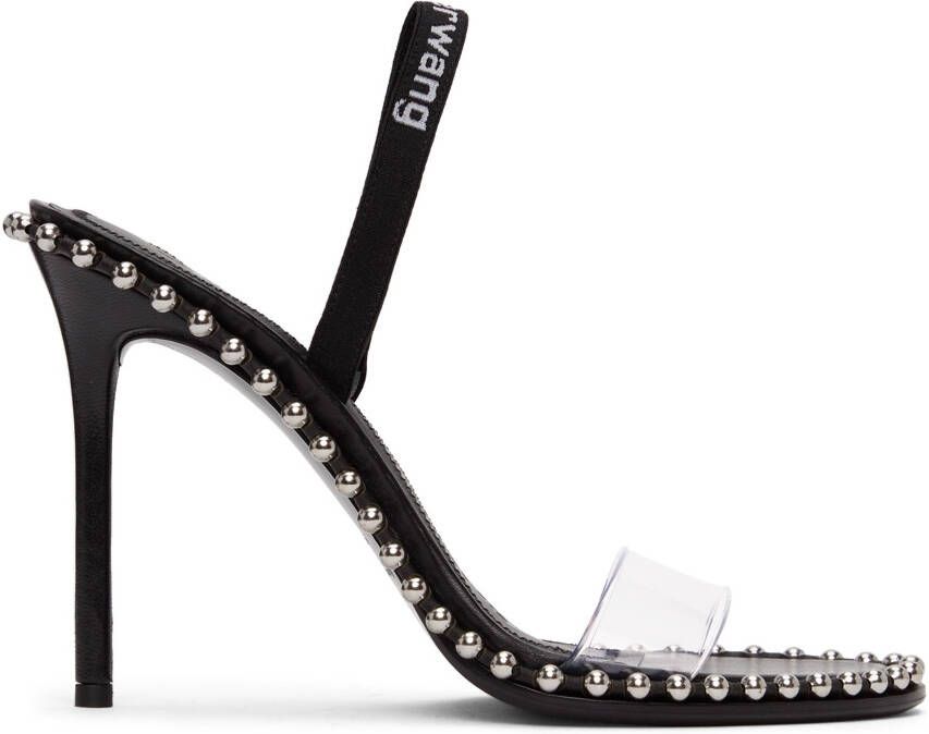 Alexander Wang Black Nova High Heeled Sandals - Picture 5