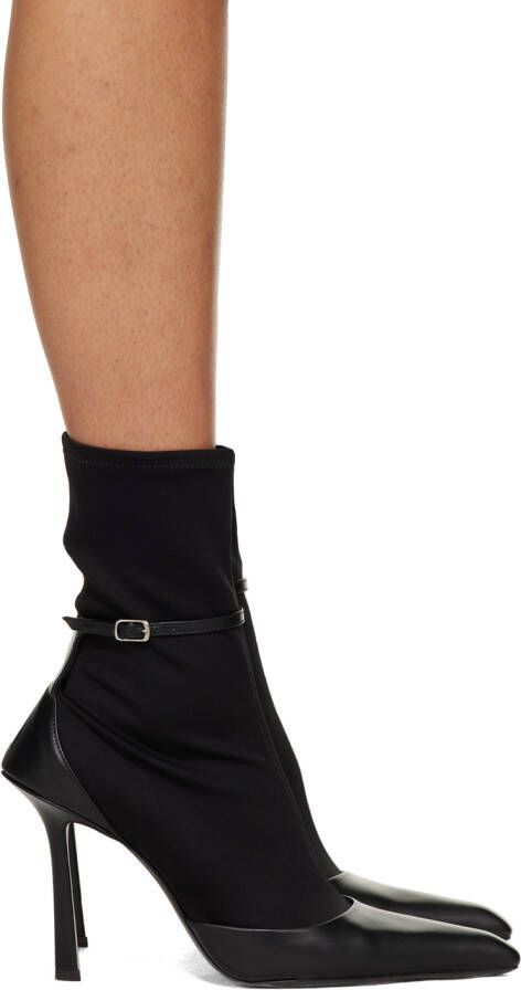 Alexander Wang Black Viola 105 Boots - Picture 5