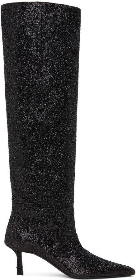 Alexander Wang Black Viola Slouch Boots