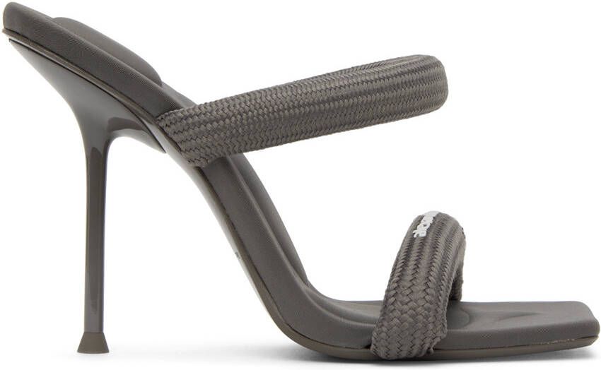 Alexander Wang Gray Julie Tubular Sandal - Picture 5