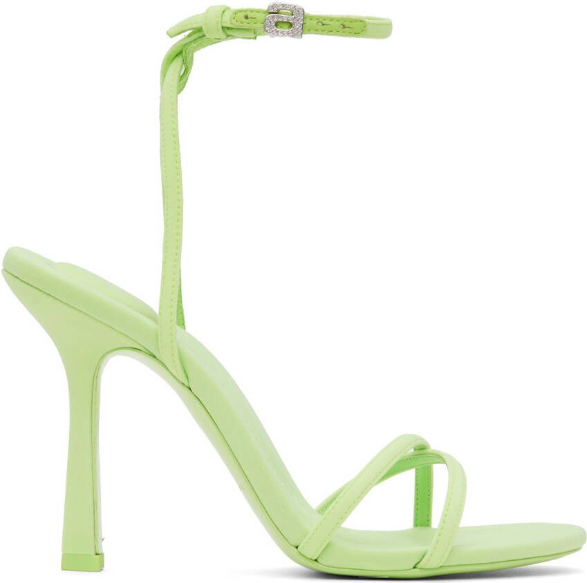 Alexander Wang Green Dahlia 105 Heeled Sandals