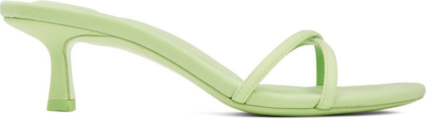 Alexander Wang Green Dahlia 50 Heeled Sandal - Picture 5