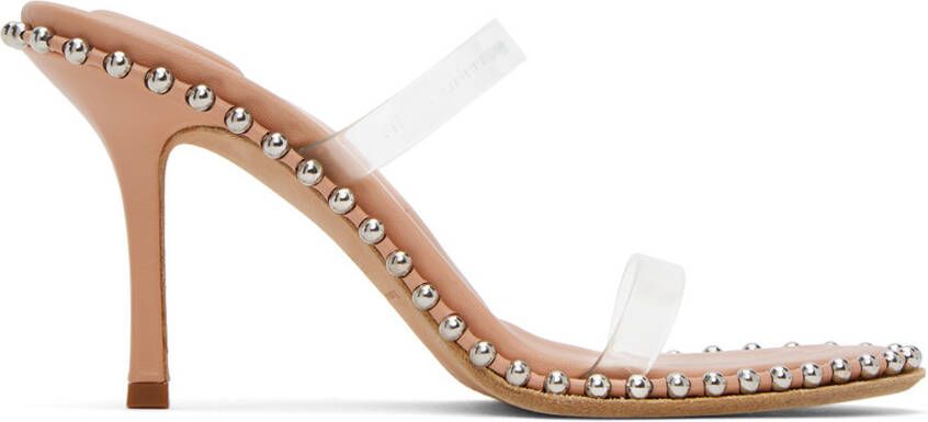 Alexander Wang Pink Nova 85 Heeled Sandals - Picture 4