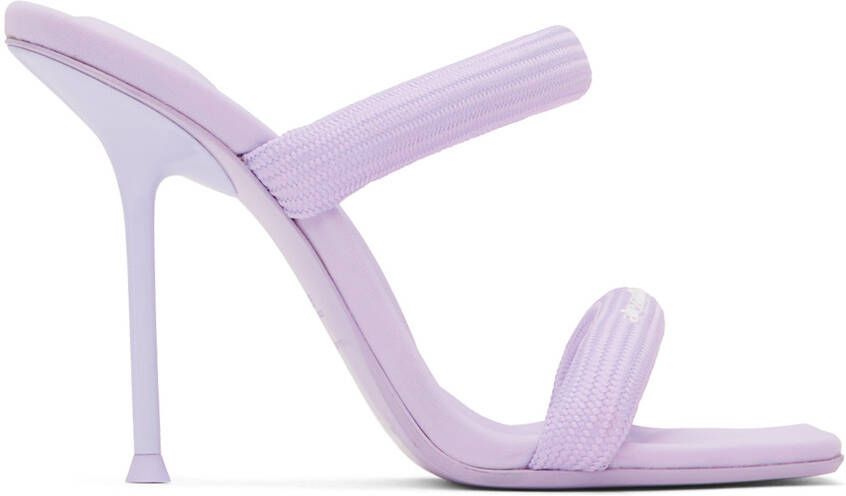 Alexander Wang Purple Julie Heeled Sandals - Picture 5