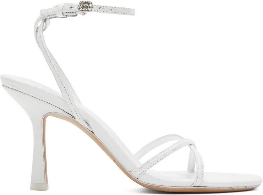 Alexander Wang White Dahlia 85 Heeled Sandals - Picture 5