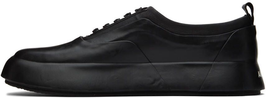 AMBUSH Black Mix Low Sneakers - Picture 4