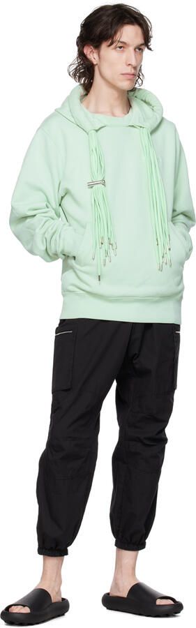 AMBUSH Black Printed Sandals - Picture 3