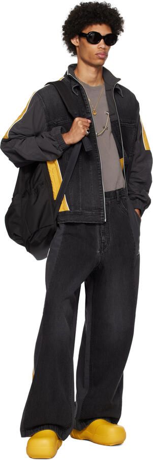 AMBUSH Yellow Rubber Chelsea Boots - Picture 4