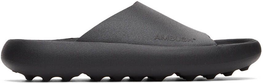 AMBUSH Black Logo Sandals - Picture 5