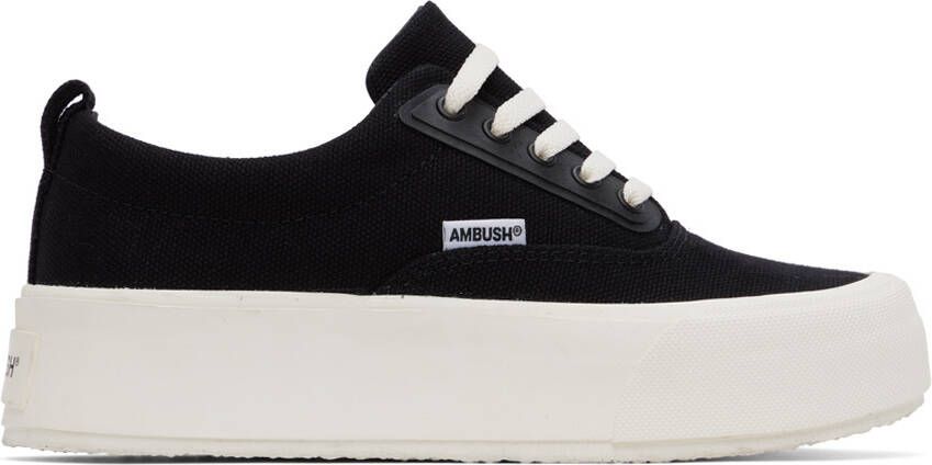 AMBUSH Black Low Vulcanized Sneakers