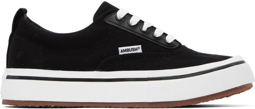 AMBUSH Black Vulcanized Sneakers - Picture 5