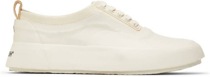 AMBUSH Off-White Leather Sneakers
