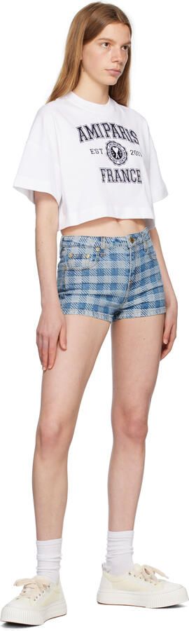 AMI Alexandre Mattiussi Beige Ami 1980 Platform Sneakers - Picture 6