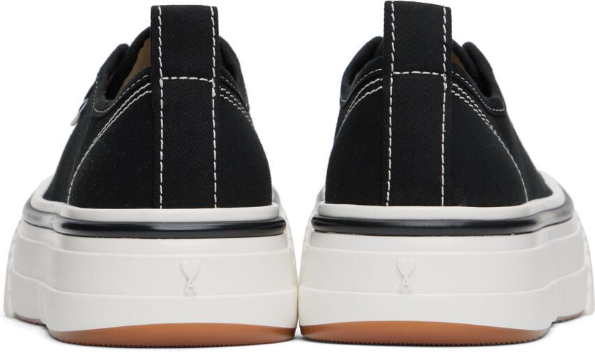 AMI Alexandre Mattiussi Black Ami 1980 Sneakers