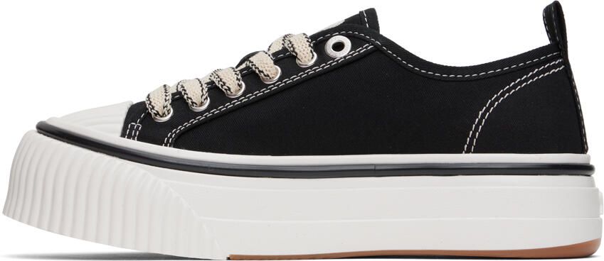 AMI Alexandre Mattiussi Black Ami 1980 Sneakers - Picture 3