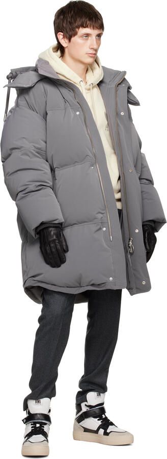 AMI Alexandre Mattiussi Black & White ADC High Top Sneakers - Picture 4