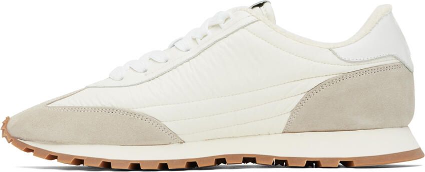 AMI Alexandre Mattiussi Off-White & Gray New Running Sneakers - Picture 3