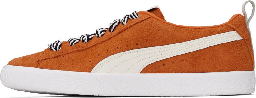 AMI Alexandre Mattiussi Orange Puma Edition VTG Sneakers - Picture 4