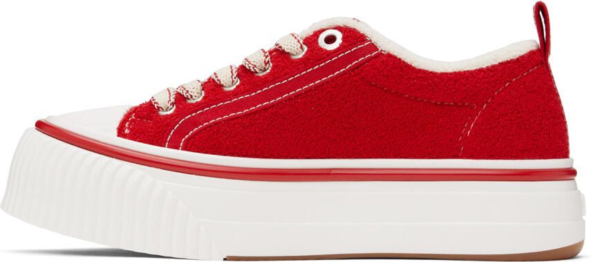AMI Alexandre Mattiussi Red Ami 1980 Sneakers - Picture 4