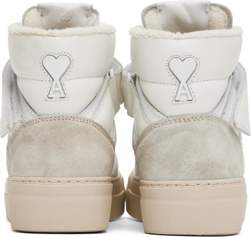 AMI Alexandre Mattiussi White Arcade Sneakers