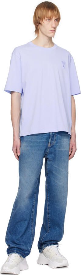 AMI Alexandre Mattiussi White Lucky 9 Sneakers - Picture 4