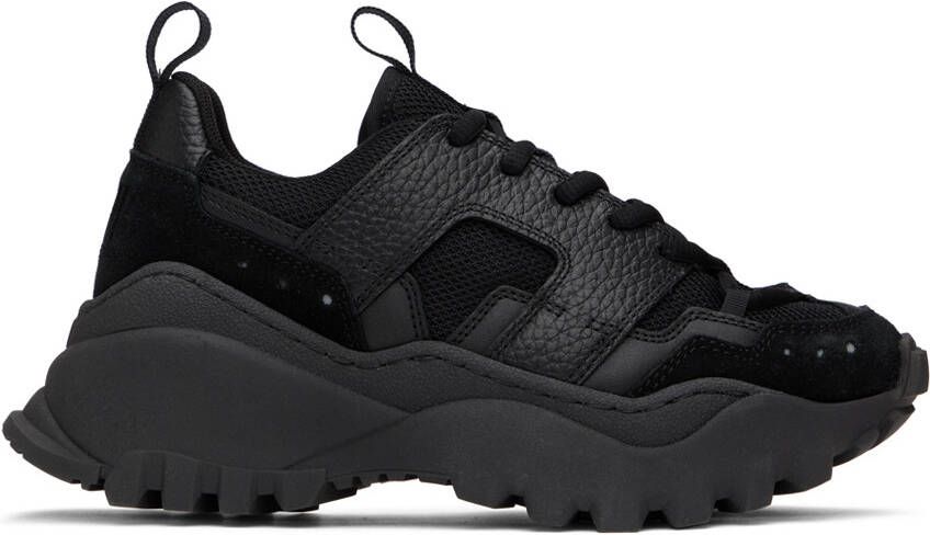 AMI Alexandre Mattiussi Black Lucky 9 Sneakers - Picture 5