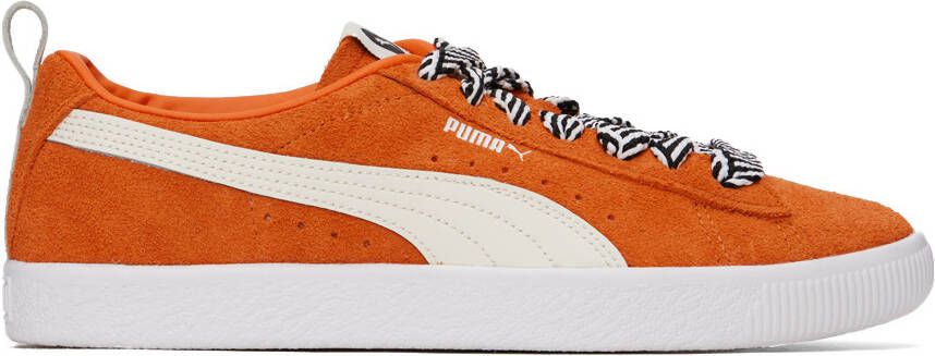 AMI Alexandre Mattiussi Orange Puma Edition VTG Sneakers - Picture 5