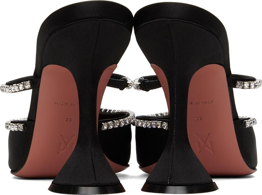 Amina Muaddi Black Gilda 95 Mules