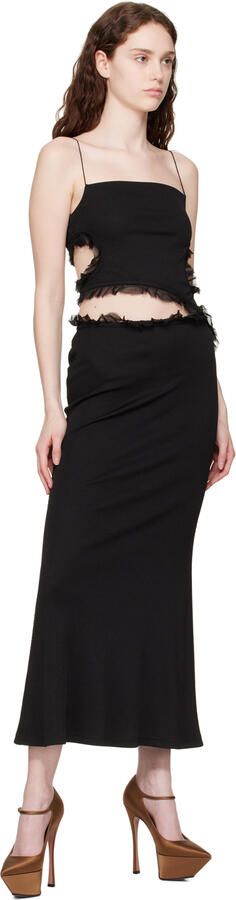 Amina Muaddi Brown Yigit Heels - Picture 4