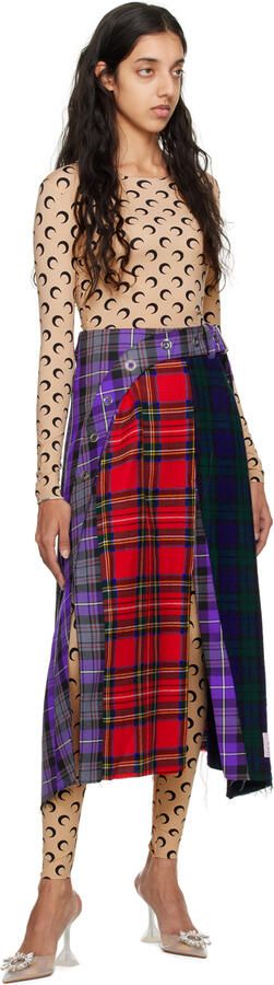 Amina Muaddi Off-White Begum Glass Heels - Picture 4