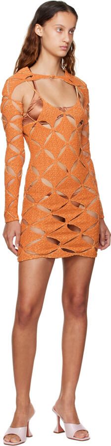 Amina Muaddi Pink Lupita Heeled Sandals - Picture 4