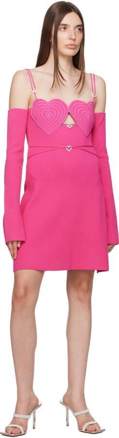 Amina Muaddi Silver Rih Slipper Heeled Sandals - Picture 4