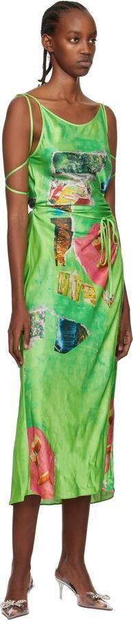 Amina Muaddi Transparent Rosie Glass Heels - Picture 4