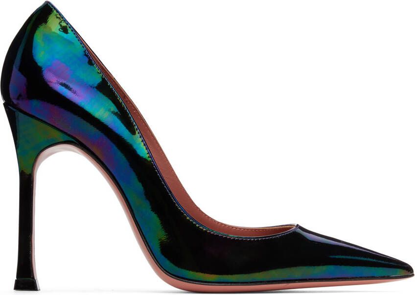 Amina Muaddi Multicolor Sharon Pump Heels - Picture 5