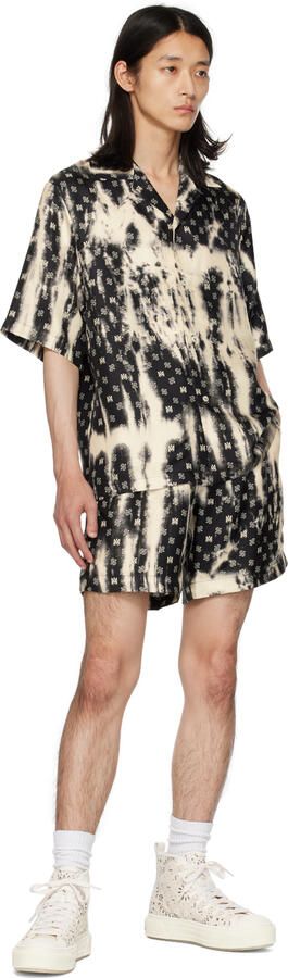 AMIRI Beige Court High Sneakers - Picture 4