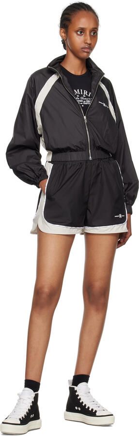 AMIRI Black & White Court Hi Sneakers - Picture 4