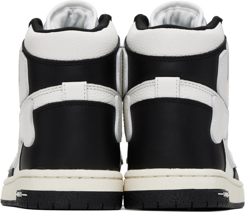 AMIRI Black & White Skel Top Hi Sneakers