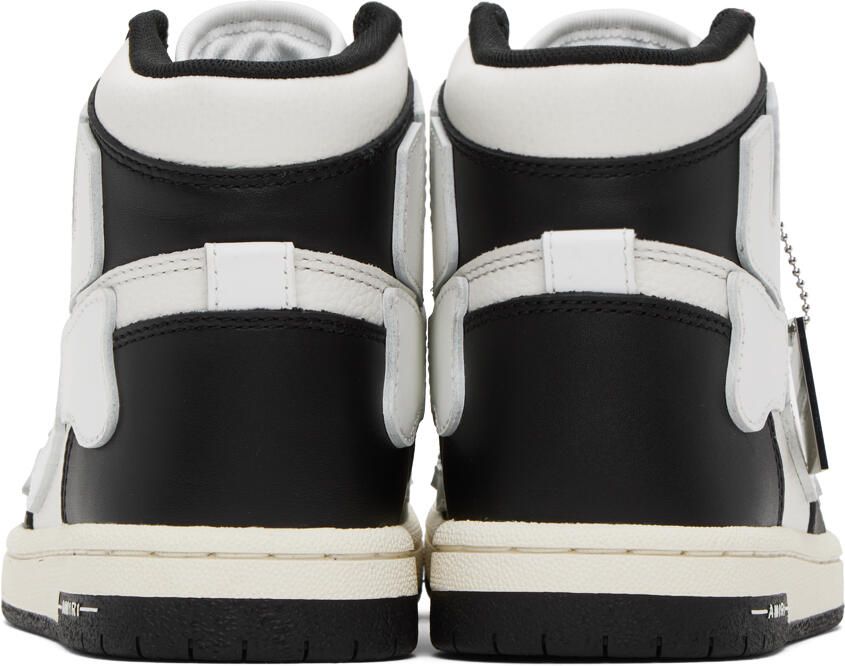 AMIRI Black & White Skel Top Hi Sneakers
