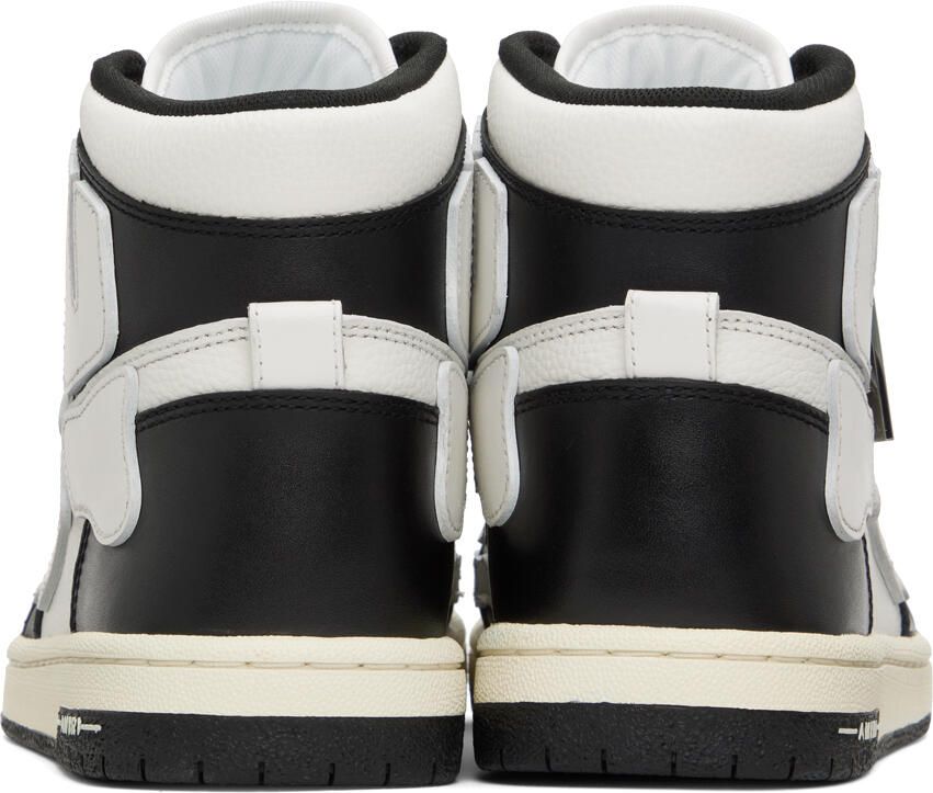 AMIRI Black & White Skel Top Hi Sneakers