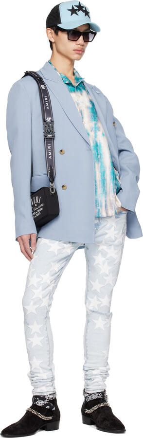 AMIRI Black Bandana Boots - Picture 4