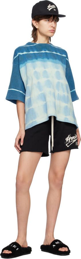 AMIRI Black Lux Shearling Slippers - Picture 4