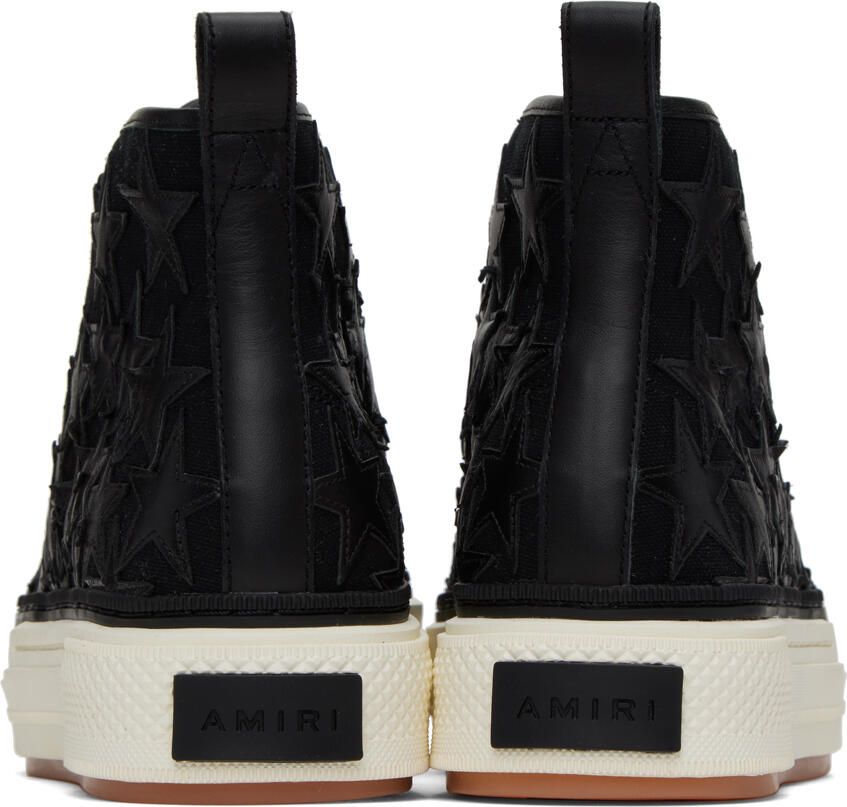 AMIRI Black Stars Court Sneakers