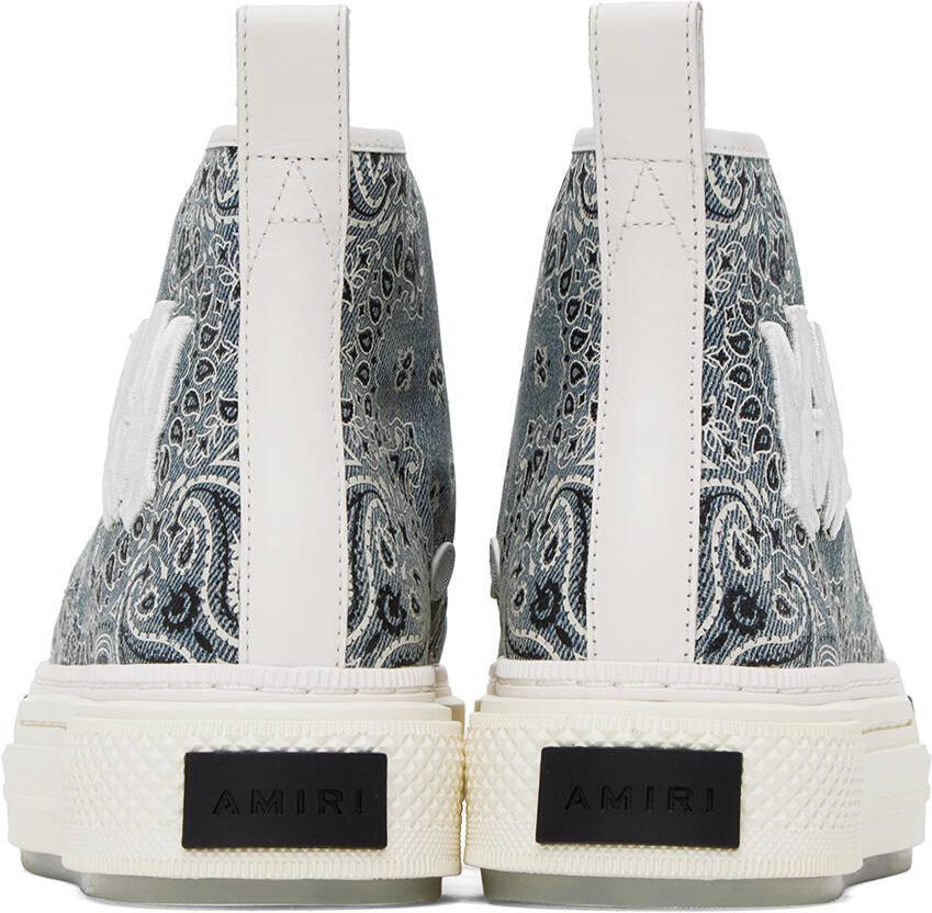 AMIRI Beige Court High Sneakers