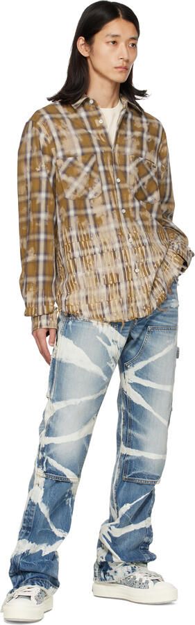 AMIRI Blue Court High Sneakers - Picture 4