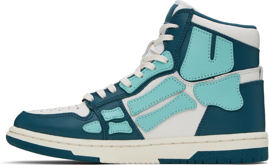 AMIRI Blue Skel Top Hi Sneakers - Picture 3