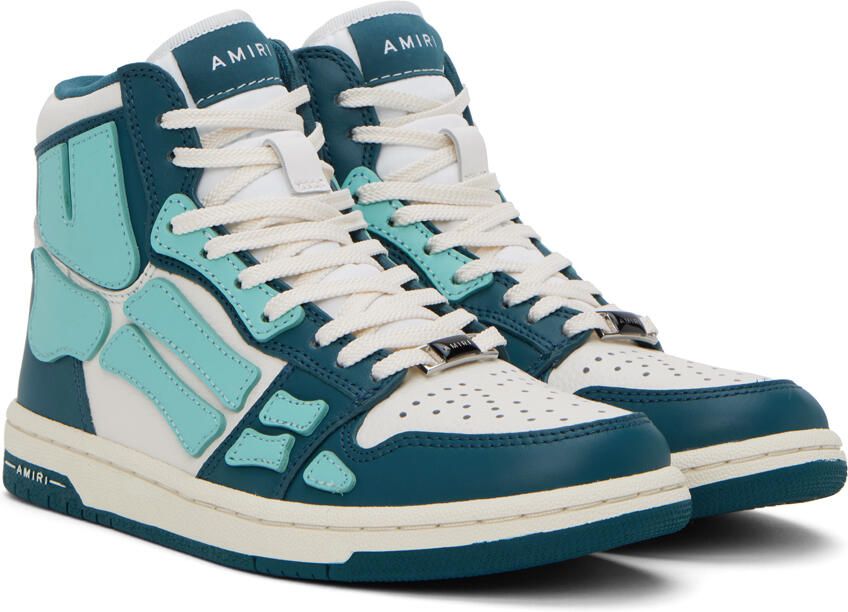 AMIRI Blue Skel Top Hi Sneakers - Picture 2