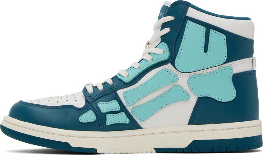 AMIRI Blue Skel Top Hi Sneakers - Picture 3