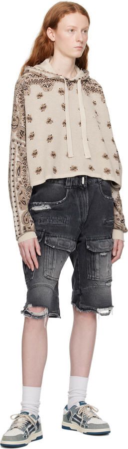 AMIRI Blue Skel Top Low Sneakers - Picture 4