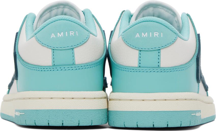 AMIRI Blue Skel Top Low Sneakers