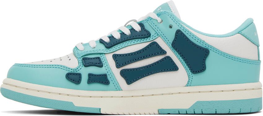 AMIRI Blue Skel Top Low Sneakers - Picture 3